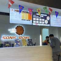Family bonding at Sonic Bowl