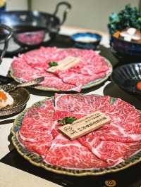 本延鍋物｜關東風壽喜燒涮涮鍋午市套餐🥩嘆日本頂級「和王」黑毛和牛