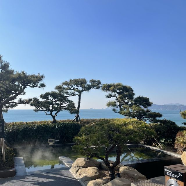 부산 해운대 파라다이스씨티 씨메르 야외온천🌊