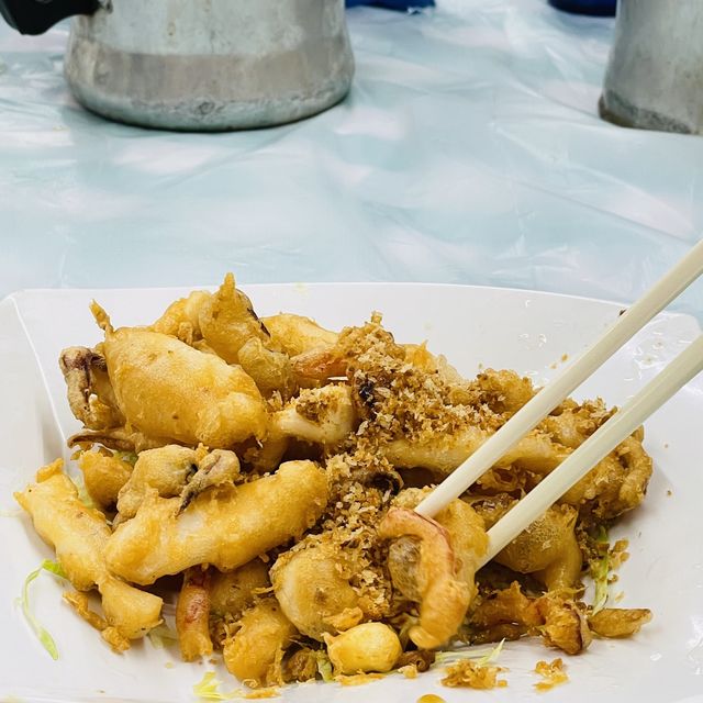 隱藏在市區的海鮮街