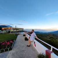 On top of the 'world' at Apo Flower Garden