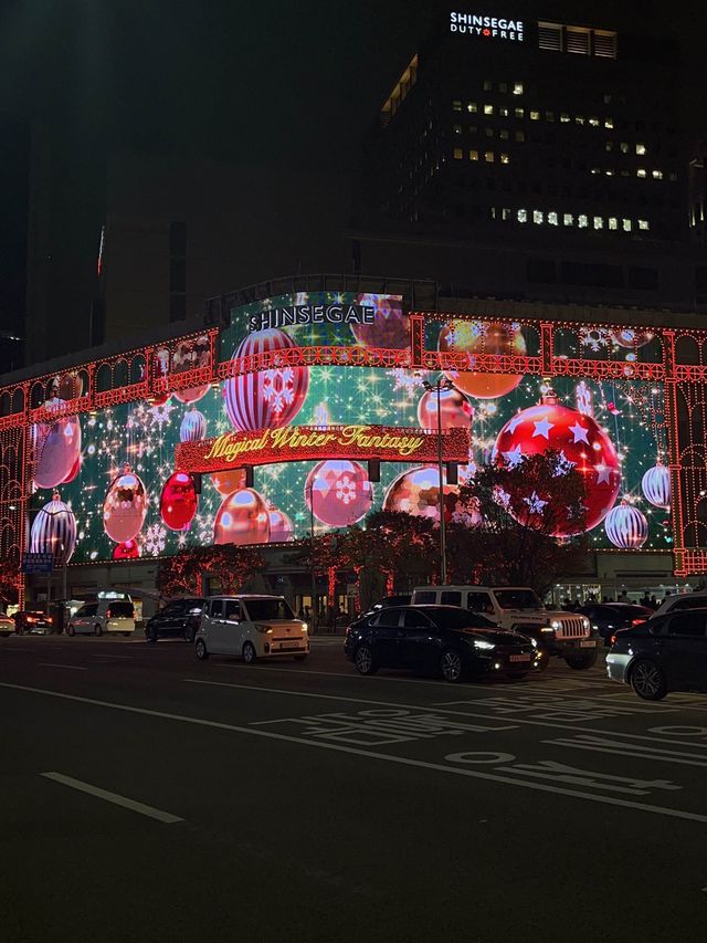 크리스마스에 명동으로 달려가야하는 이유🎄🏃‍♀️