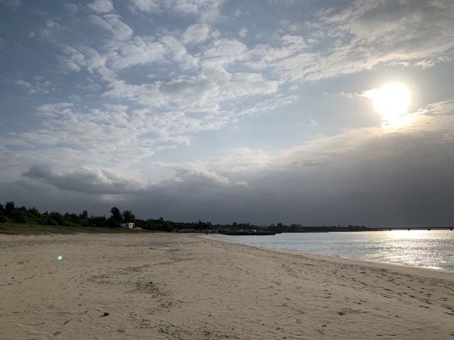 沖縄　宮古島観光　来間島へドライブ！見晴らしのいい展望台！そして東洋一のビーチへ！