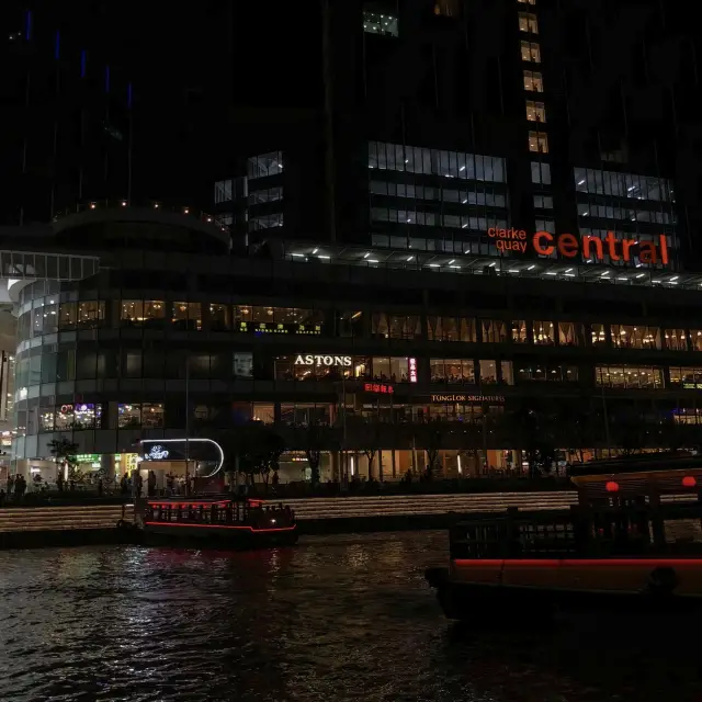 싱가포르 리버보트 클라키 아경✨