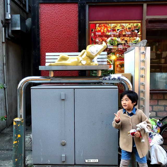 鬼太郎にあえる？天神通り商店街