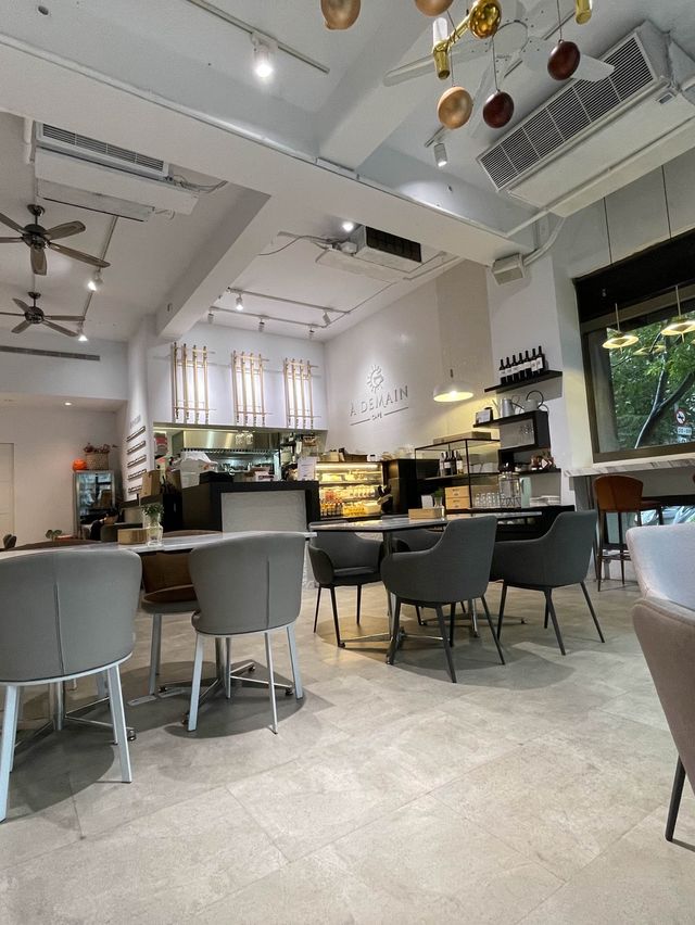 臺北南港 特色咖啡館 À Demain Cafe 明天見餐飲