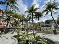 Resort greenery