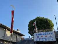 博多祇園山笠の準備がすすむ櫛田神社