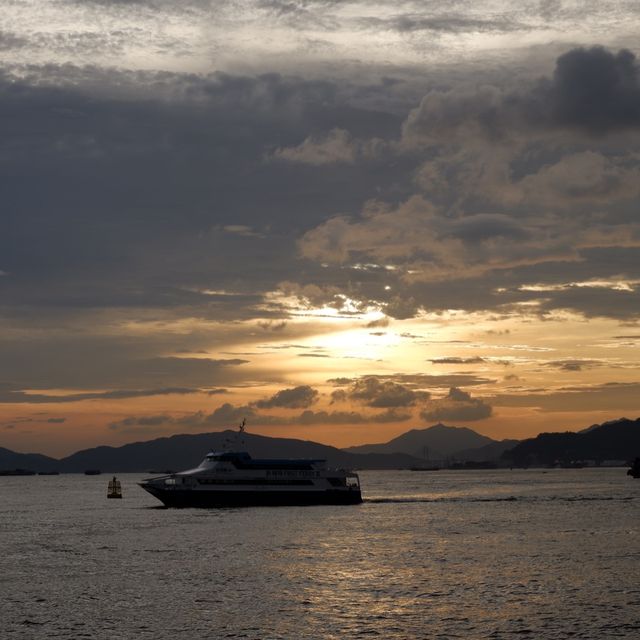 西九龍海濱長廊賞日落