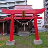 岩手県！町の中の岩手山神社