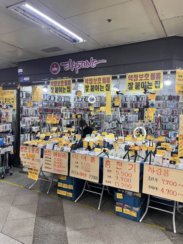 韓国/ソウル【新沙】新沙駅の地下街のご紹介🙋‍♀️