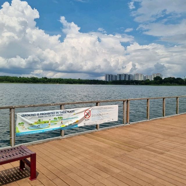 Just Chilling At Bedok Reservoir Park