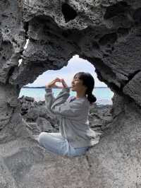 빼꼼! 함덕해수욕장 창꼼바위