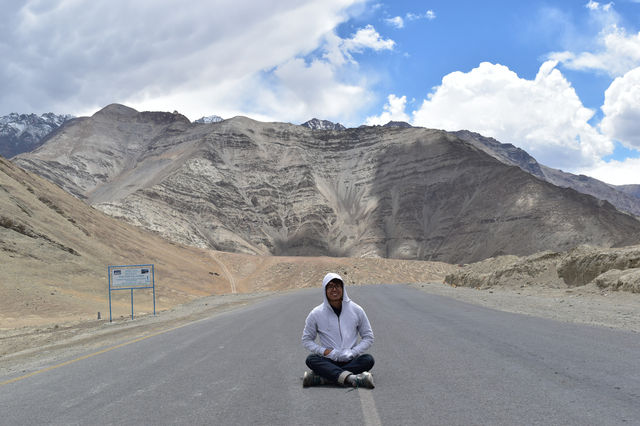 Magnetic Hill in leh ladakh india