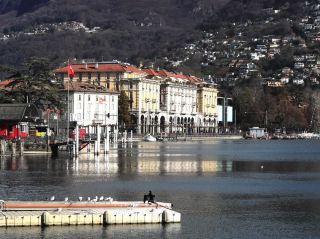 Lugano, a Swiss border city