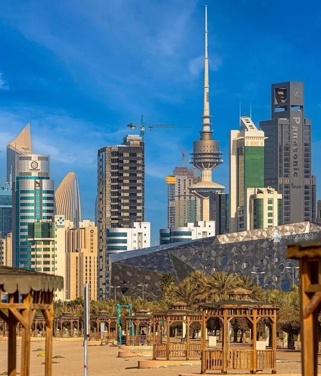 Kuwait City is the capital of Kuwait, a Middle Eastern country.