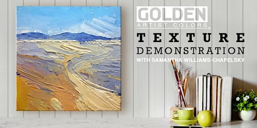 GOLDEN Texture Demonstration with Samantha Williams-Chapelsky | Kensington Art Supply & Instruction