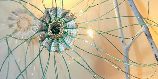 Festive Fishing line Flowers | The Wynd Gallery