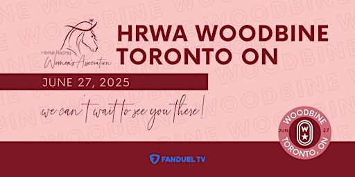 HRWA X Woodbine Racetrack | Woodbine Racetrack