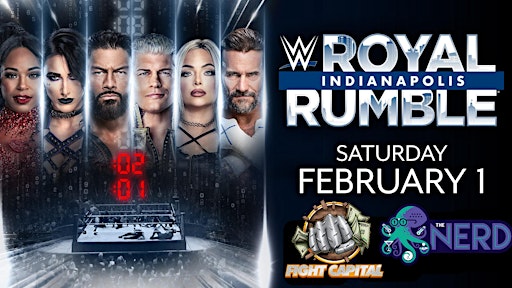 Royal Rumble Watch Party at The Nerd | The Nerd