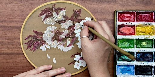 Japanese Silk Fan Painting Workshop | BrewDog Manchester Outpost