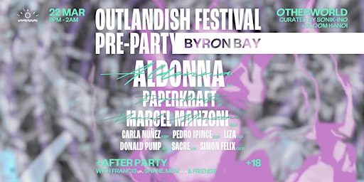 EXPRESSIONS x OUTLANDISH w/ ALDONNA, PAPERKRAFT, & MARCEL MANZONI | OTHERWORLD Byron Bay
