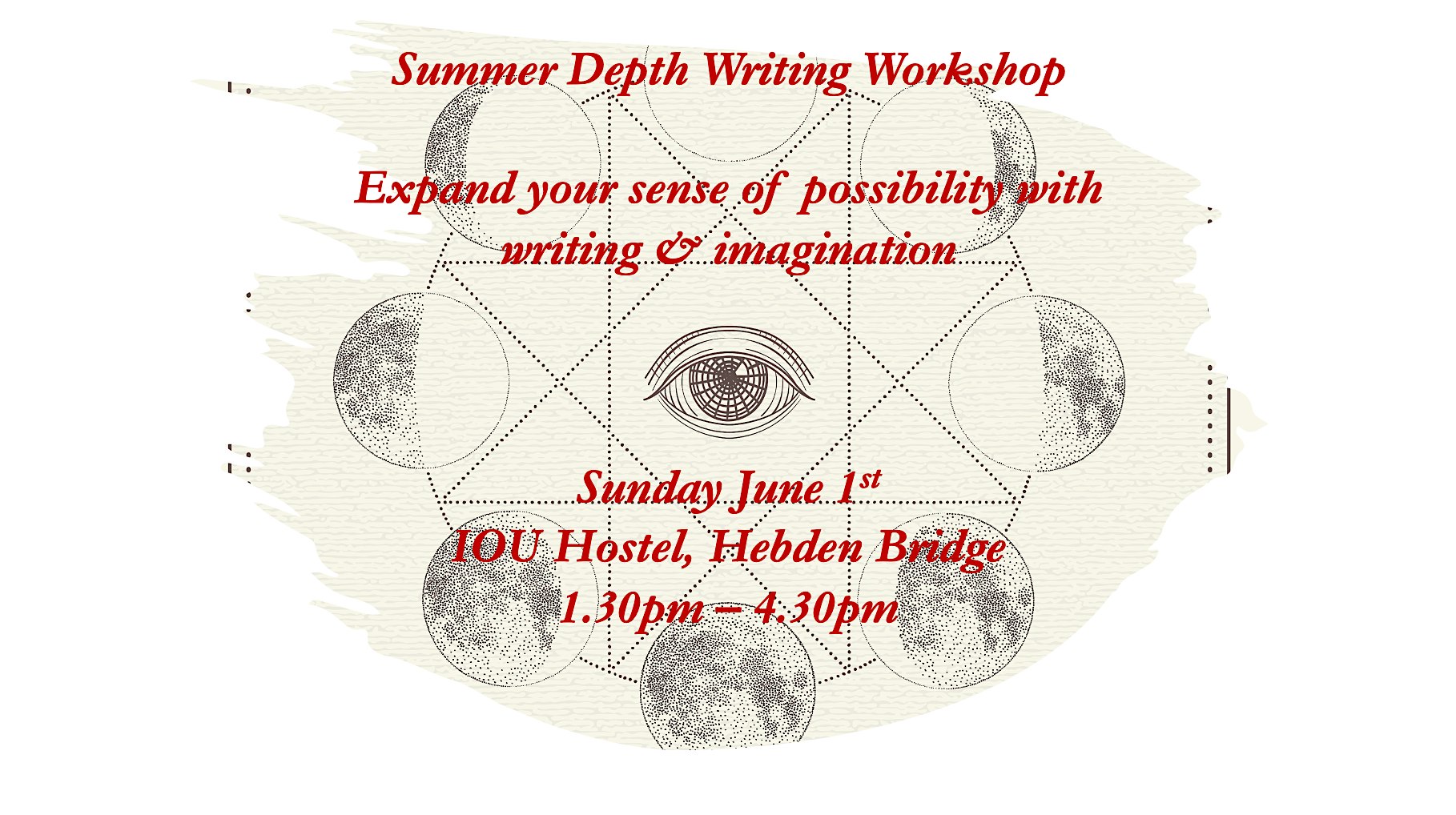 Summer Depth Writing Workshop | Hebden Bridge Hostel