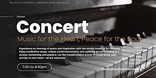 Echoes of the Heart: A Meditative Music Experience | 363 St Asaph St