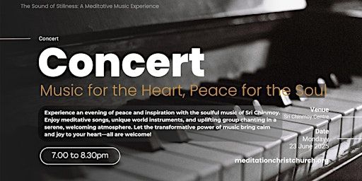Echoes of the Heart: A Meditative Music Experience | 363 St Asaph St