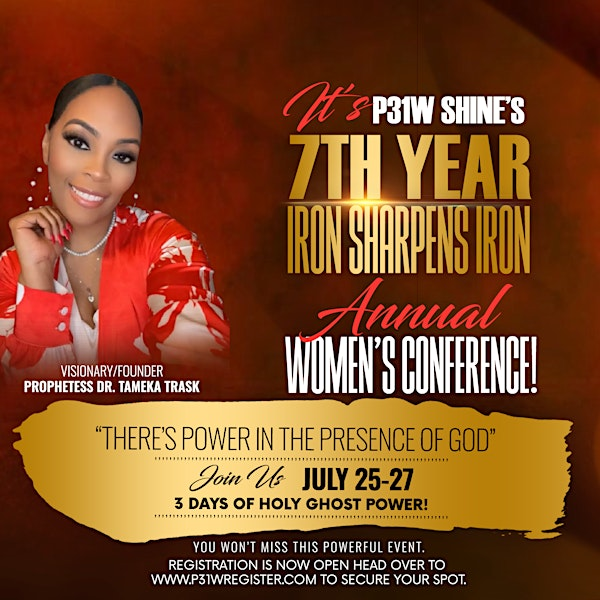 P31W SHINE IRON SHARPENS IRON WOMEN’S CONFERENCE | Hilton Houston Post Oak by the Galleria