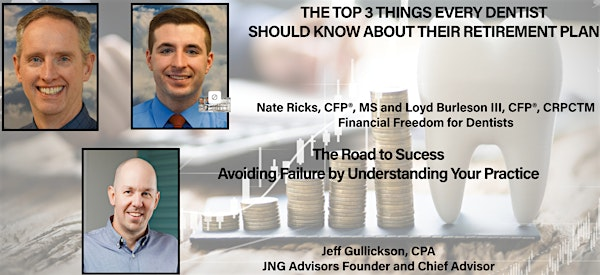 Retirement Tips and The Road to a Successful Practice (2 lectures) | Lane Community College, Building 19