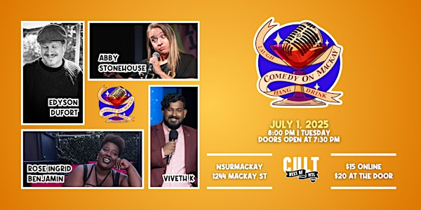 English Stand Up Comedy - Comedy on Mackay 031 | NsurMackay