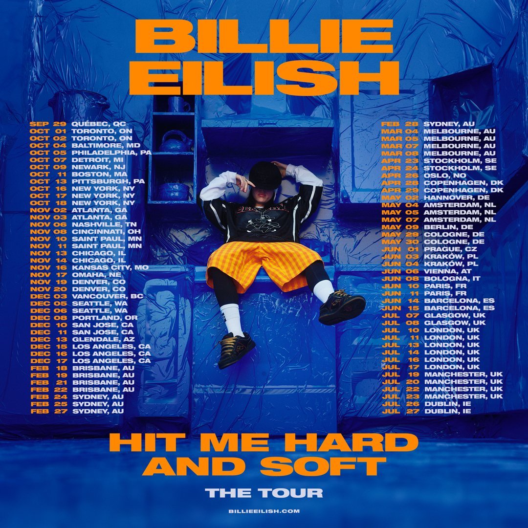 빌리 아일리시(Billie Eilish) 마이애미 콘서트 2025｜HIT ME HARD AND SOFT: THE TOUR in Miami | Kaseya Center