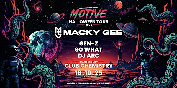 Canterbury 16+ Halloween Rave | Club Chemistry