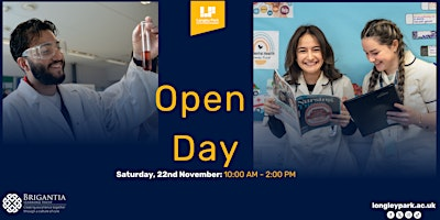 Longley Park Sixth Form Academy Open Day | Longley Park Sixth Form Academy