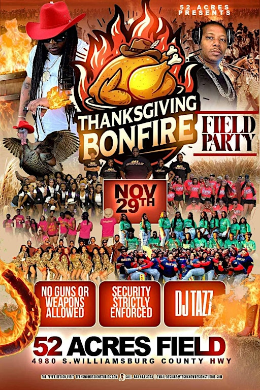 Thanksgiving Bonfire | 4980 S Williamsburg County Hwy