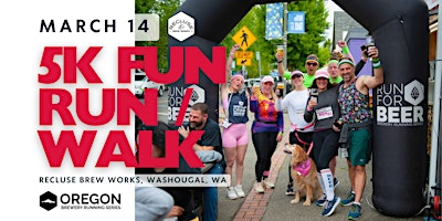 5k Beer Run - Recluse Brew Works | 2026 OR Brewery Running Series | Recluse Brew Works