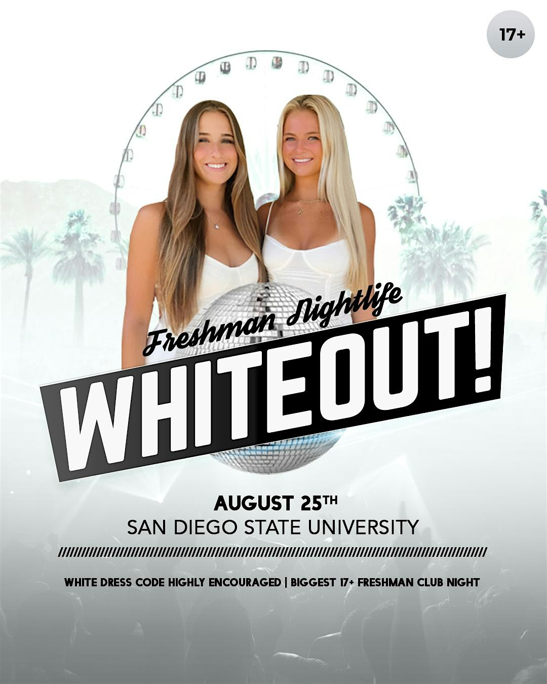 SDSU Freshman Whiteout 2026 (17+) | Phantom Nightclub