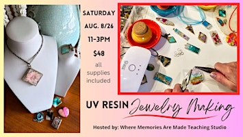 UV Resin: Jewelry Making workshop | 201 Sagewood Landing SW Airdrie