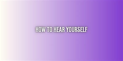 Song Writing Workshop - How To Hear Yourself | God's House Tower