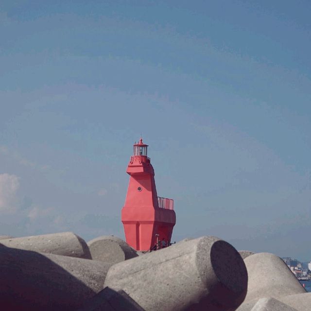 사진 찍기 좋은 제주도 '이호테우말등대'