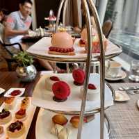 High-Tea moment at Brasserie Les Saveurs