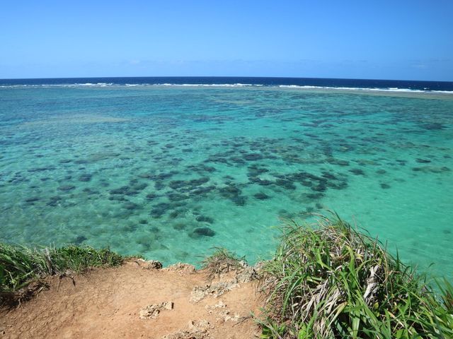 SNSで大人気❗️沖縄県恩納村ザネー浜！