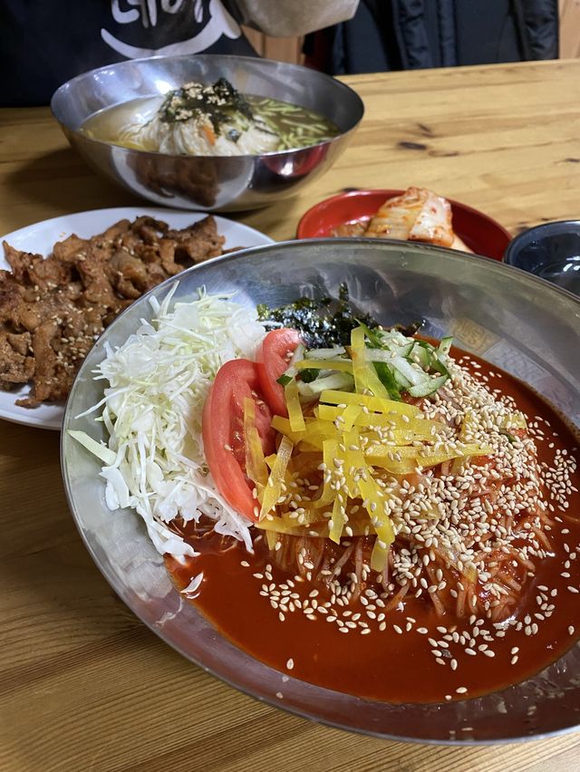 국수 먹는데 고기가 단 돈 천원! 황산벌 국수