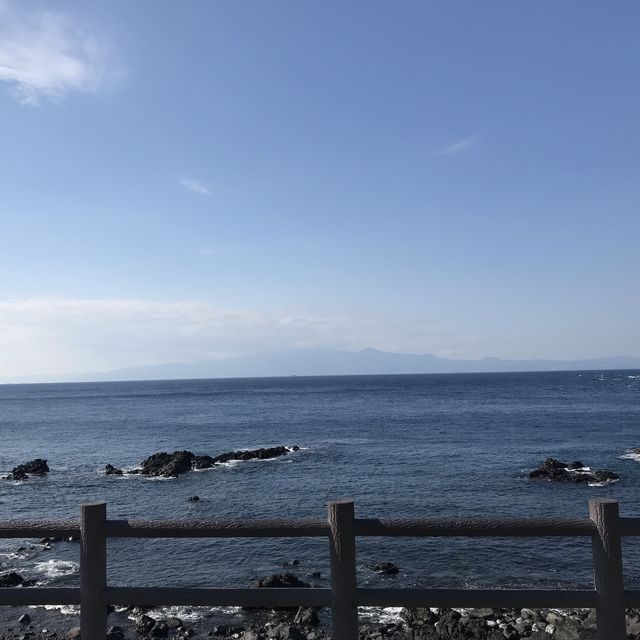 【東京】伊豆大島・野田浜からみる海は絶景！！