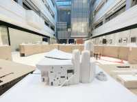 Architecture art models exhibition