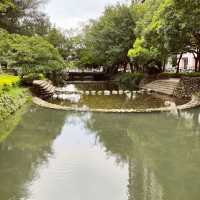 假日悠閒好去處｜護城河親水公園｜親子相處好時光