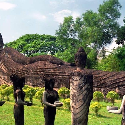 Buddha park in Vientiane 
