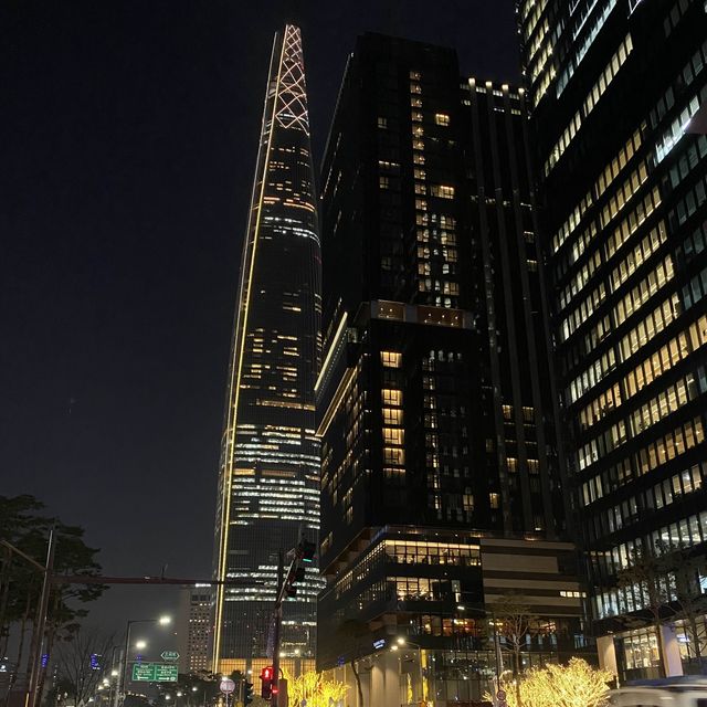 Amazing view of Lotte Tower