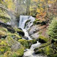 The Triberg Waterfalls at Black Forest